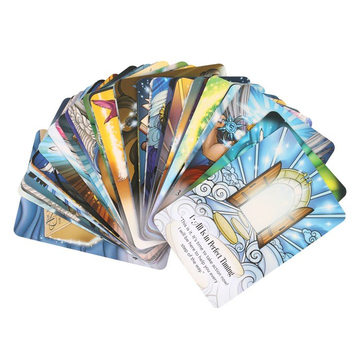 The Archangel Michael Sword of Light Oracle Cards - Scents & Gifts UK