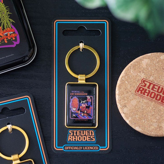 The Cat Dimension Keyring by Steven Rhodes - Scents & Gifts UK