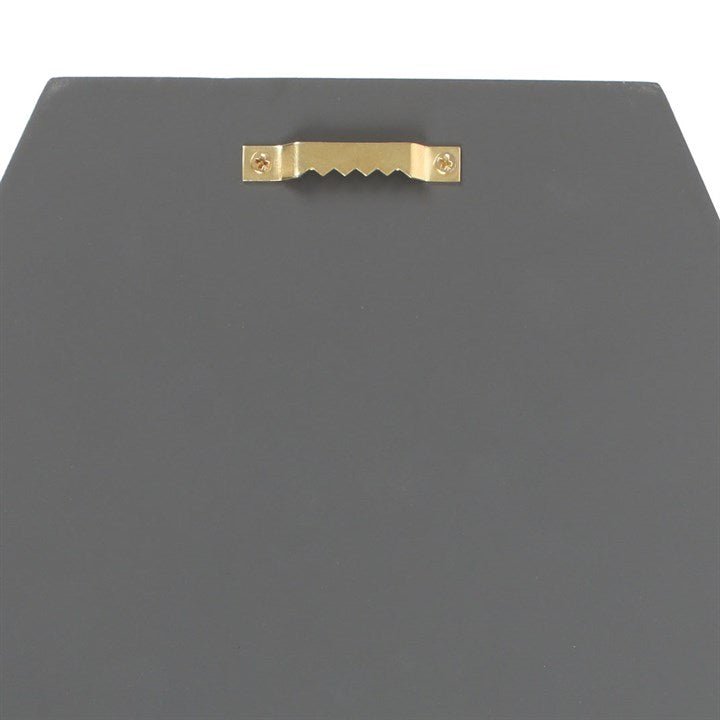 The Creepier the Better Coffin Shaped Sign - Scents & Gifts UK