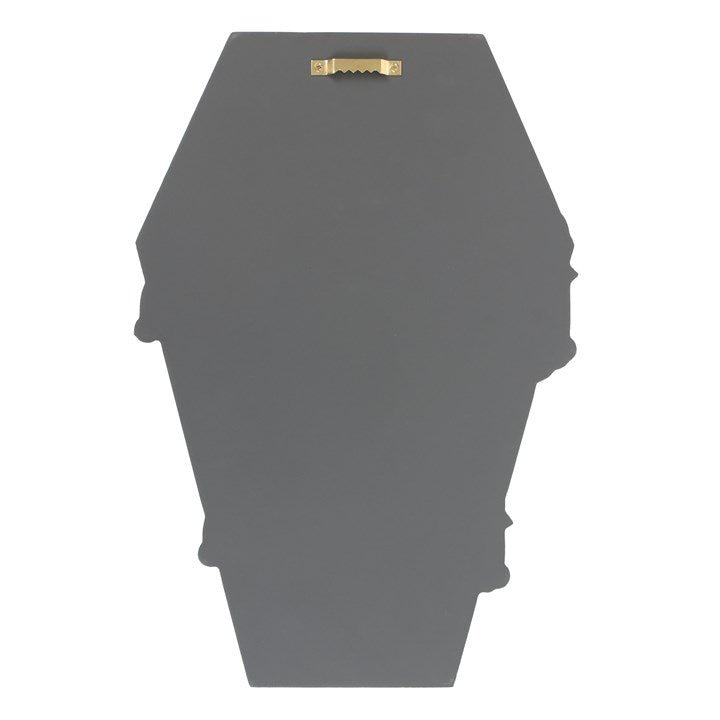 The Creepier the Better Coffin Shaped Sign - Scents & Gifts UK