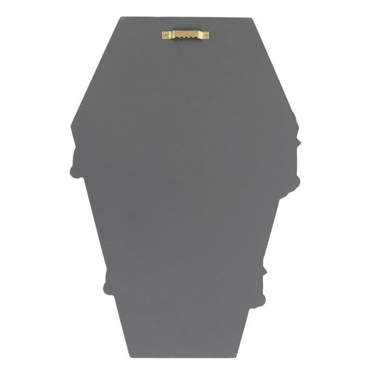 The Creepier the Better Coffin Shaped Sign - Scents & Gifts UK