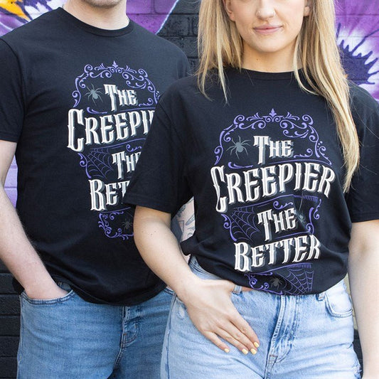 The Creepier the Better Unisex T-shirt Size L - Scents & Gifts UK