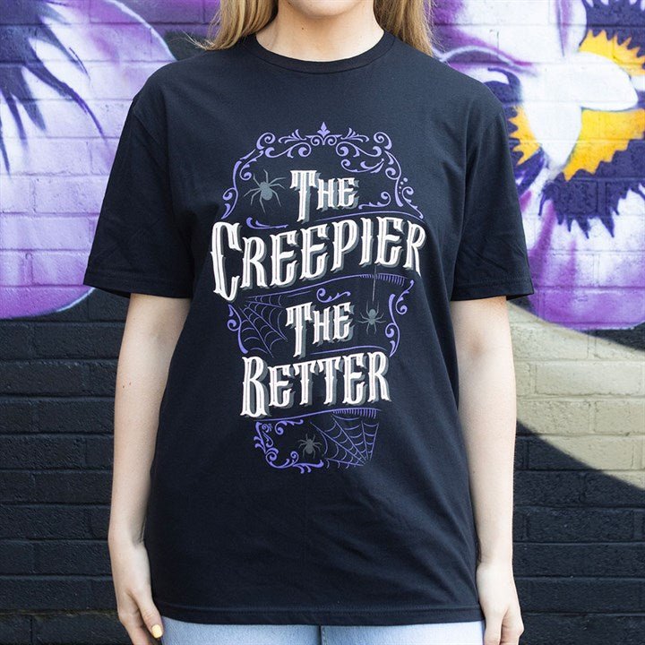 The Creepier the Better Unisex T-shirt Size M - Scents & Gifts UK