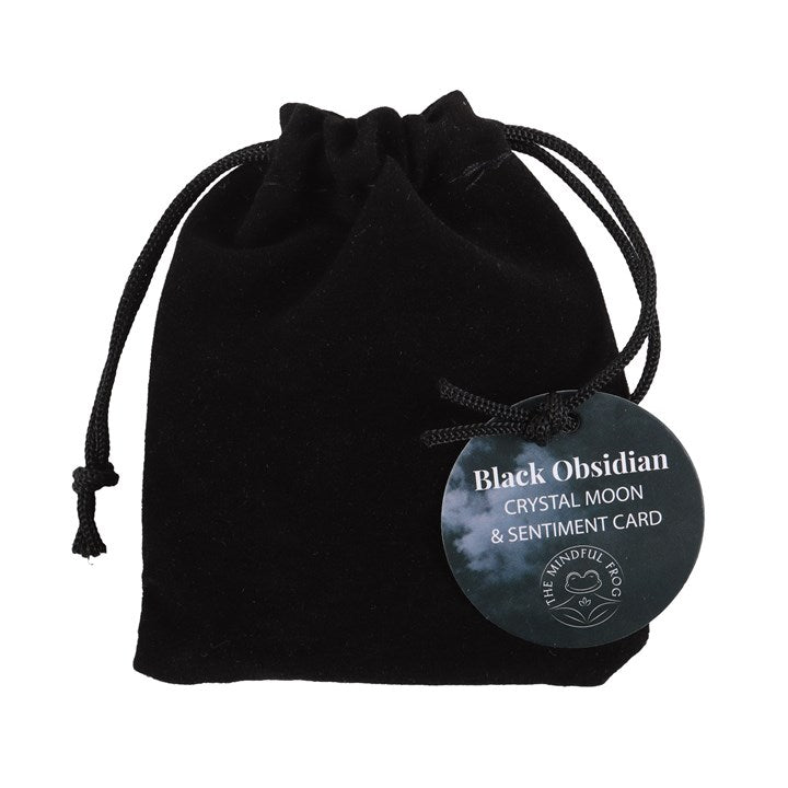 The Darkest Nights Black Obsidian Moon in a Bag - Scents & Gifts UK