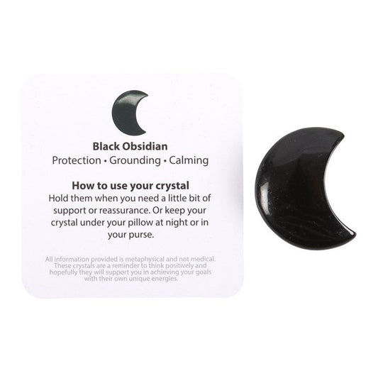 The Darkest Nights Black Obsidian Moon in a Bag - Scents & Gifts UK