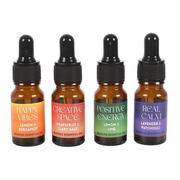 The Happy Collection Blended Essential Oil Set - Scents & Gifts UK