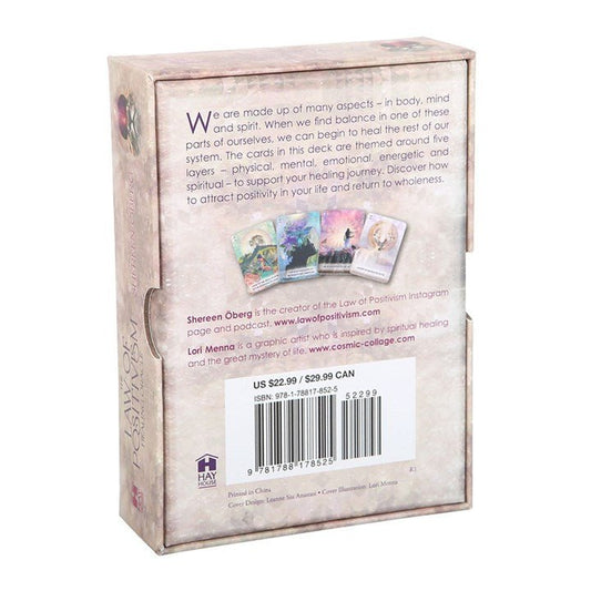 The Law of Positivism Healing Oracle Cards - Scents & Gifts UK