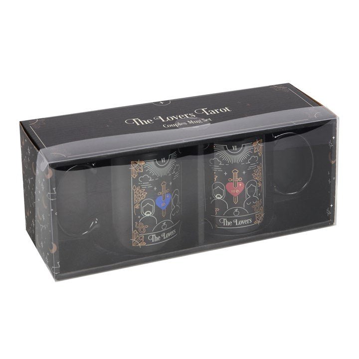 The Lovers Tarot Couples Mug Set - Scents & Gifts UK