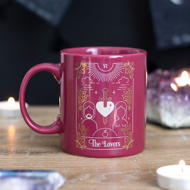 The Lovers Tarot Mug - Scents & Gifts UK