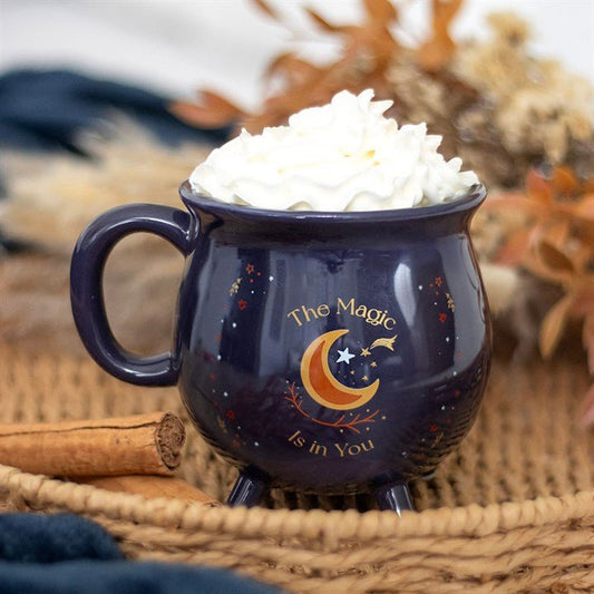 The Magic Is in You Cauldron Mug - Scents & Gifts UK