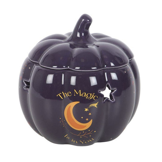The Magic Is in You Pumpkin Oil Burner - Scents & Gifts UK