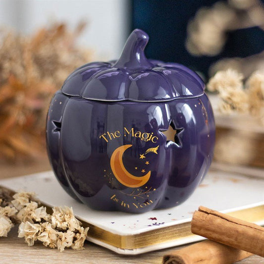 The Magic Is in You Pumpkin Oil Burner - Scents & Gifts UK