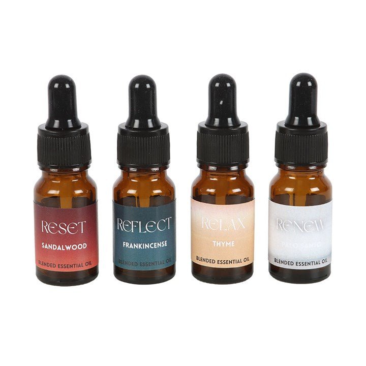 The Meditation Collection Blended Essential Oil Set - Scents & Gifts UK