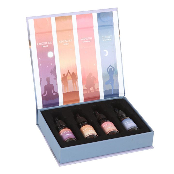 The Mindfulness Collection Blended Essential Oil Set - Scents & Gifts UK