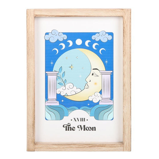 The Moon Celestial Framed Wall Print - Scents & Gifts UK