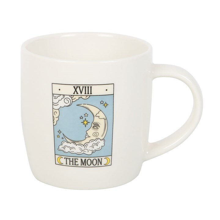 The Moon Vintage Tarot Mug - Scents & Gifts UK