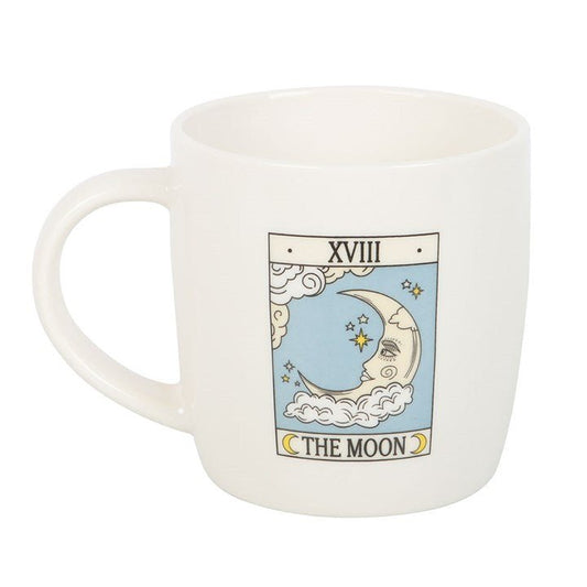 The Moon Vintage Tarot Mug - Scents & Gifts UK