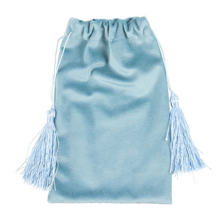 The Moon Vintage Tarot Velvet Drawstring Bag - Scents & Gifts UK