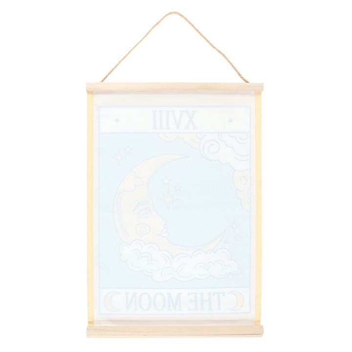 The Moon Vintage Tarot Wall Hanging - Scents & Gifts UK
