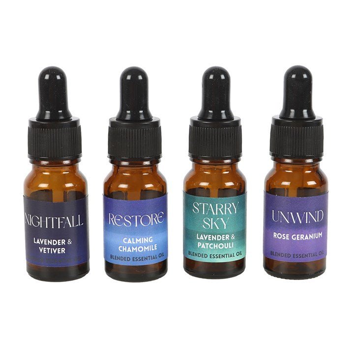 The Sleep Collection Blended Essential Oil Set - Scents & Gifts UK