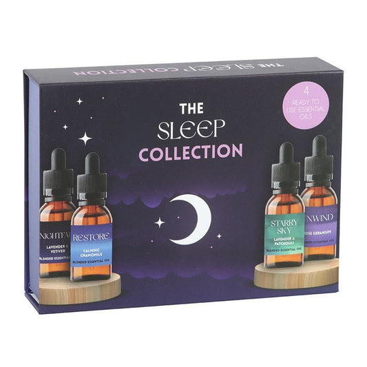 The Sleep Collection Blended Essential Oil Set - Scents & Gifts UK
