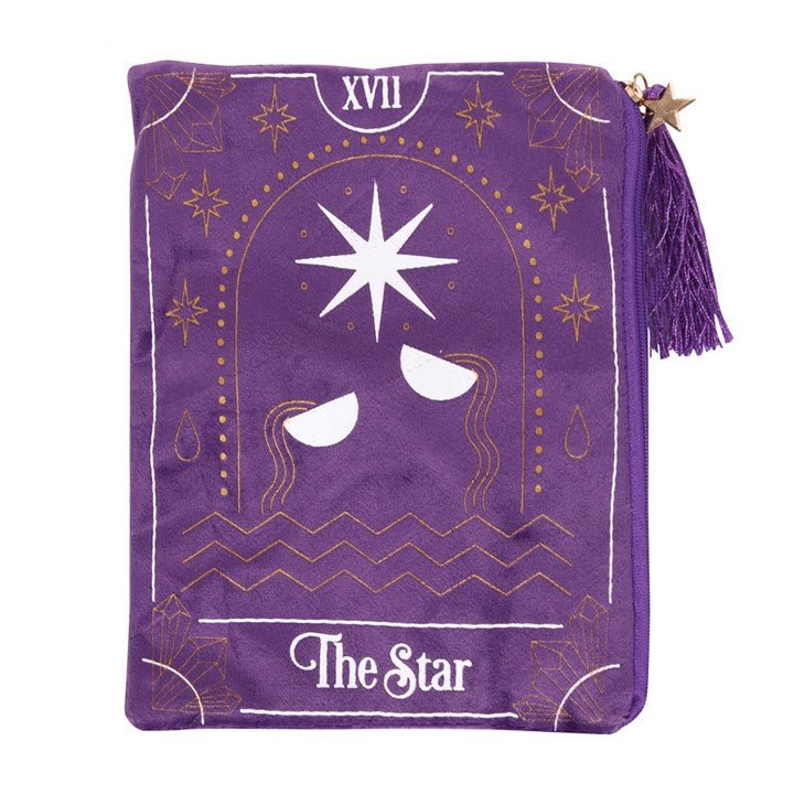 The Star Tarot Card Zippered Bag - Scents & Gifts UK
