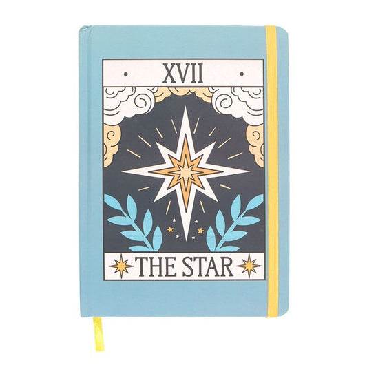 The Star Vintage Tarot A5 Notebook - Scents & Gifts UK