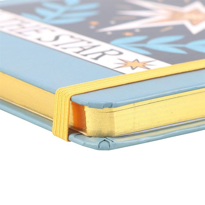The Star Vintage Tarot A5 Notebook - Scents & Gifts UK