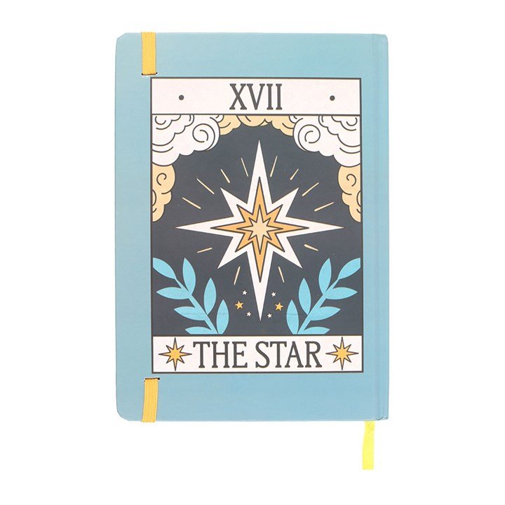 The Star Vintage Tarot A5 Notebook - Scents & Gifts UK