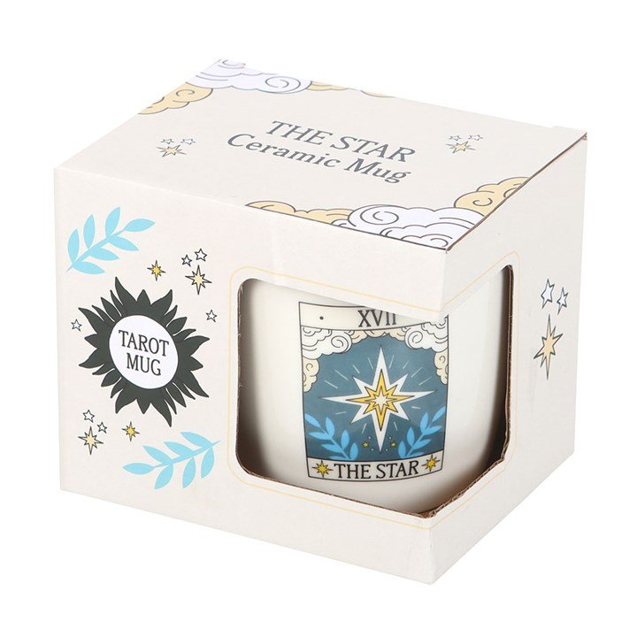 The Star Vintage Tarot Mug - Scents & Gifts UK