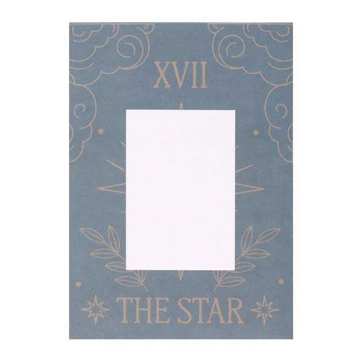 The Star Vintage Tarot Necklace on Greeting Card - Scents & Gifts UK