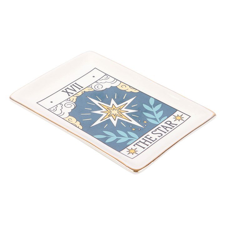 The Star Vintage Tarot Trinket Dish - Scents & Gifts UK