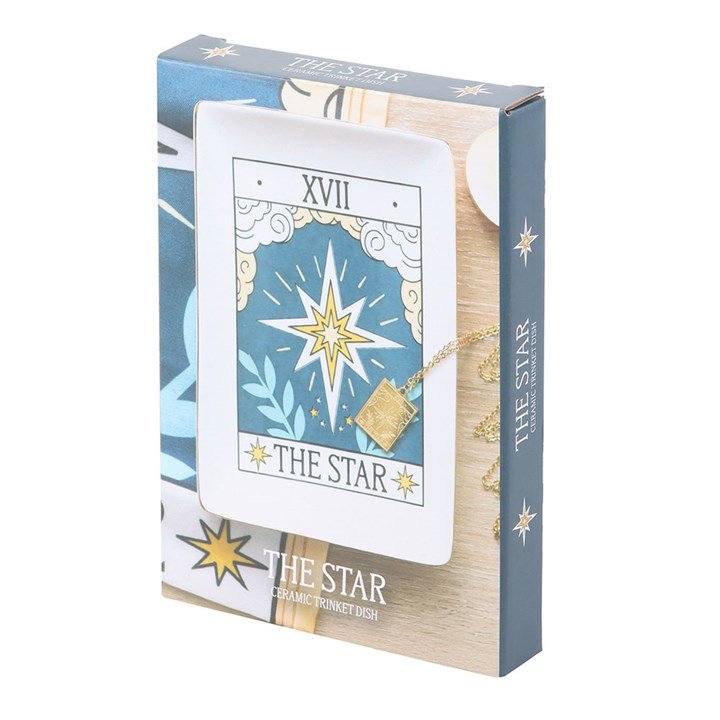 The Star Vintage Tarot Trinket Dish - Scents & Gifts UK