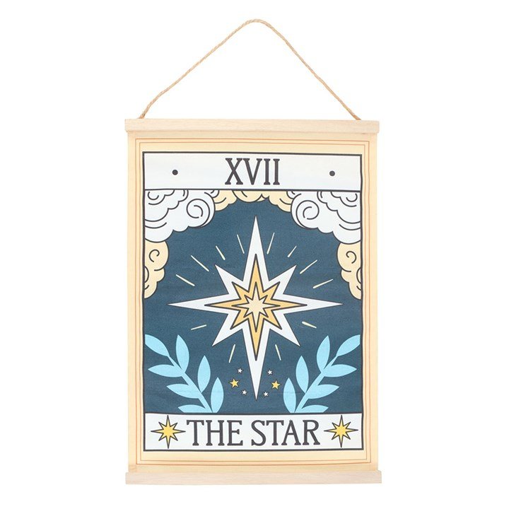 The Star Vintage Tarot Wall Hanging - Scents & Gifts UK