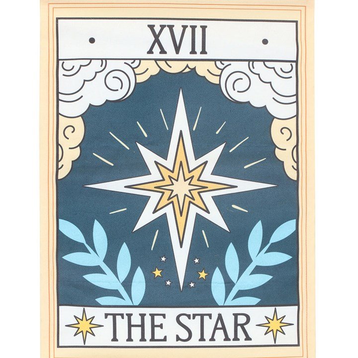 The Star Vintage Tarot Wall Hanging - Scents & Gifts UK