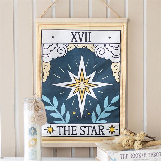 The Star Vintage Tarot Wall Hanging - Scents & Gifts UK