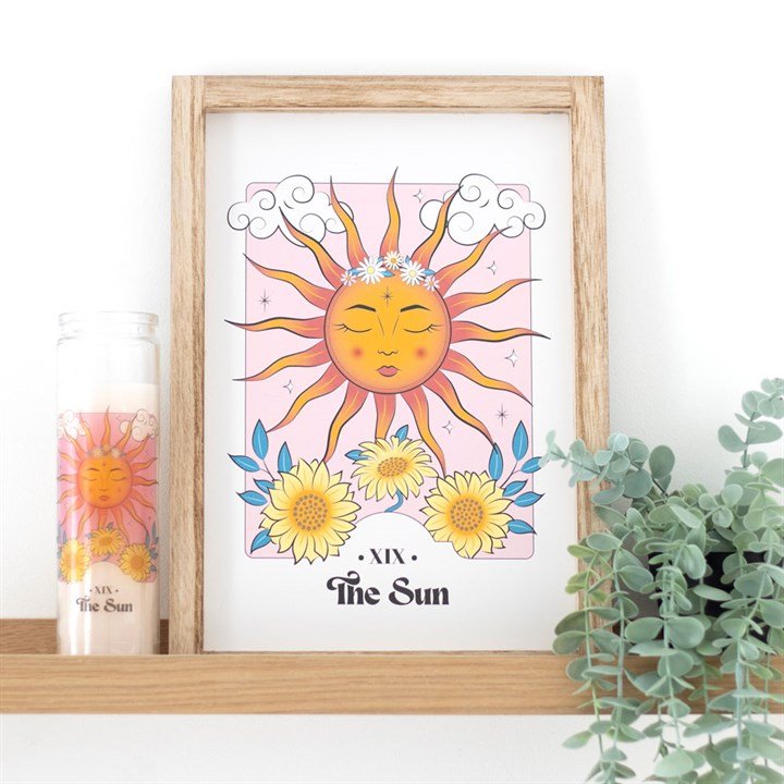 The Sun Celestial Framed Wall Print - Scents & Gifts UK