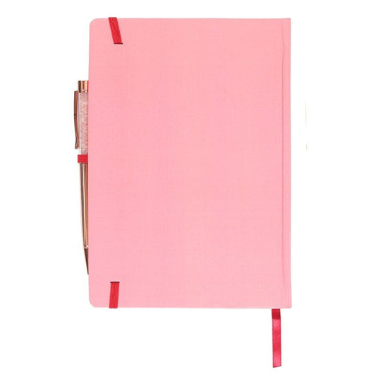 The Sun Gratitude Journal with Rose Quartz Pen - Scents & Gifts UK