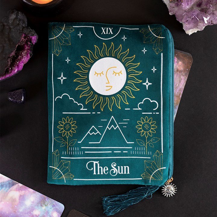The Sun Tarot Card Zippered Bag - Scents & Gifts UK