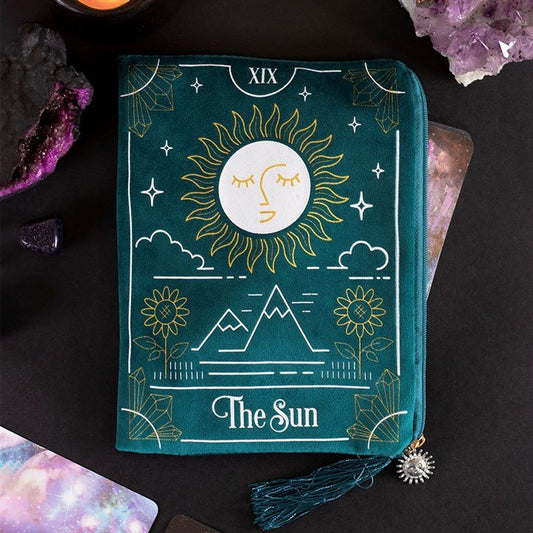 The Sun Tarot Card Zippered Bag - Scents & Gifts UK