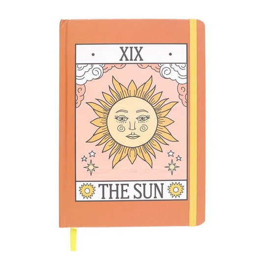 The Sun Vintage Tarot A5 Notebook - Scents & Gifts UK