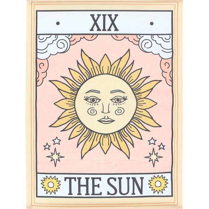 The Sun Vintage Tarot Wall Hanging - Scents & Gifts UK