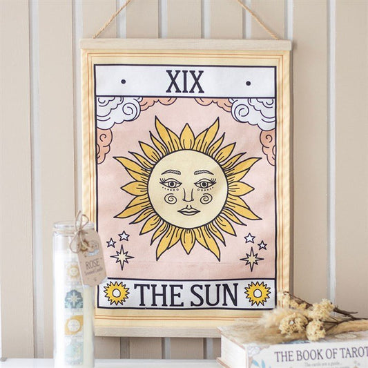 The Sun Vintage Tarot Wall Hanging - Scents & Gifts UK