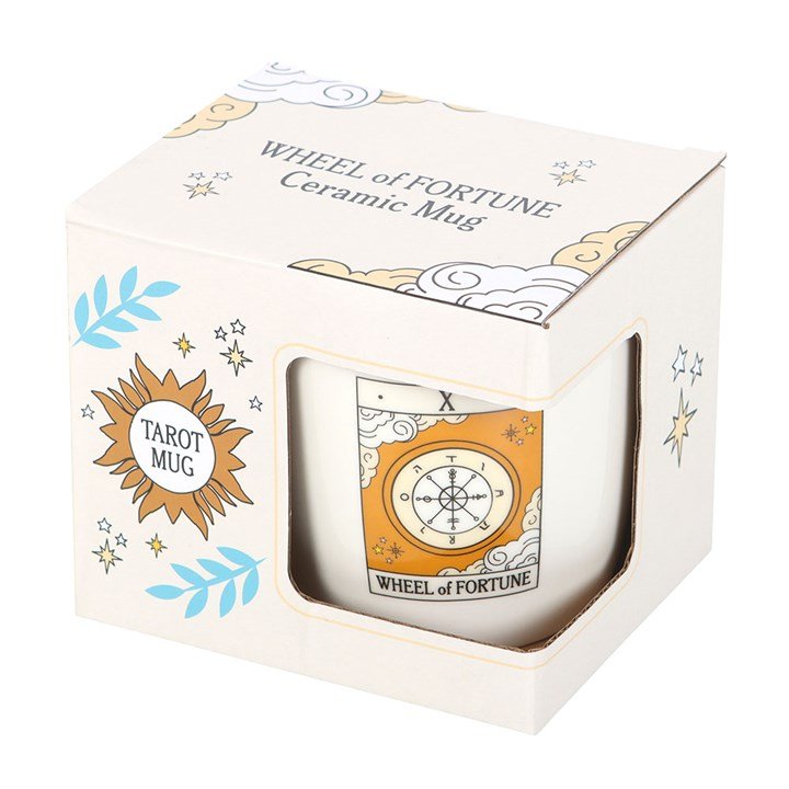 The Wheel of Fortune Vintage Tarot Mug - Scents & Gifts UK