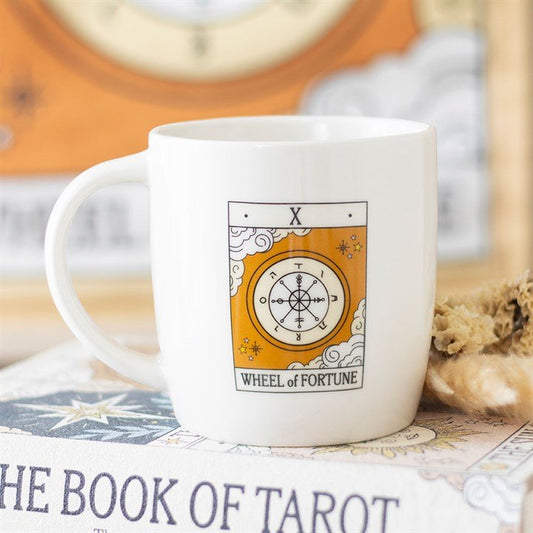 The Wheel of Fortune Vintage Tarot Mug - Scents & Gifts UK