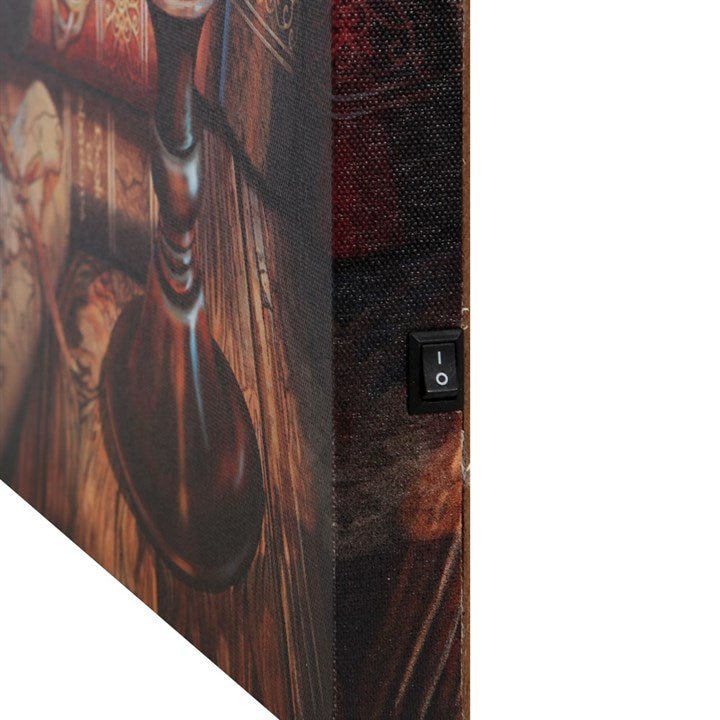 The Witching Hour Light Up Canvas Plaque by Lisa Parker - Scents & Gifts UK