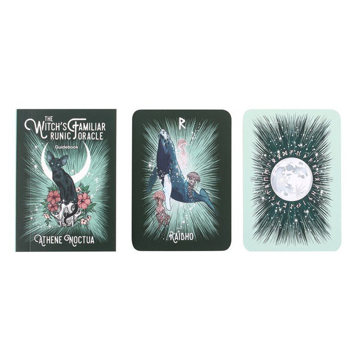 The Witch’s Familiar Runic Oracle Cards - Scents & Gifts UK
