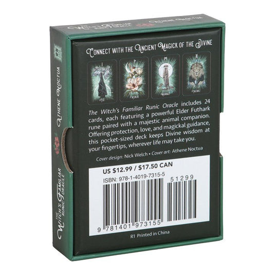 The Witch’s Familiar Runic Oracle Cards - Scents & Gifts UK