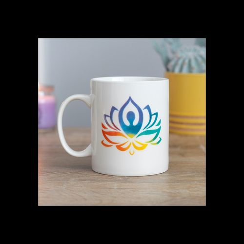 The Yoga Lotus Mug - Scents & Gifts UK