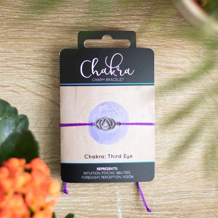 Third Eye Chakra Charm Bracelet - Scents & Gifts UK